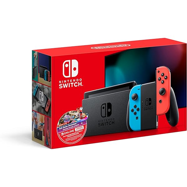 Amazon.com: Nintendo - Switch 32GB Console - Neon Red/Neon Blue