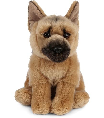 Amazon.com: Steiff Mike German Shepherd, Grey/Brown/Black : Toys