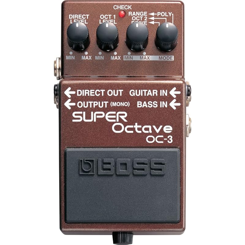 BOSS SUPER Octave OC-3 - 和音の演奏に対応した世界初の