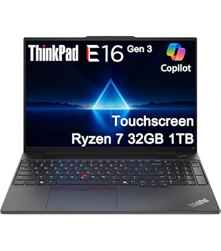 Amazon.com: Lenovo ThinkPad E16 Gen 2 Business Laptop, 16