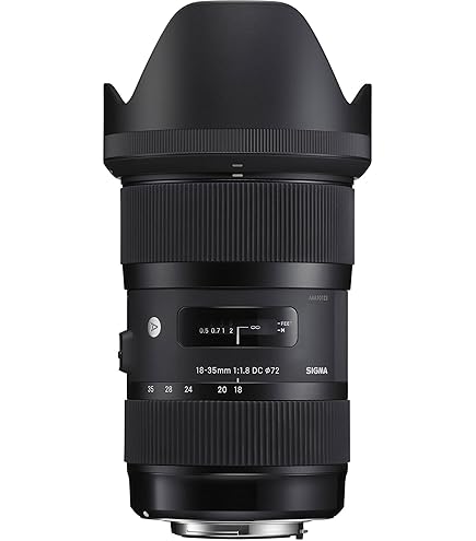 Amazon.com : Sigma 18-35mm F1.8 Art DC HSM Lens for Canon, Black