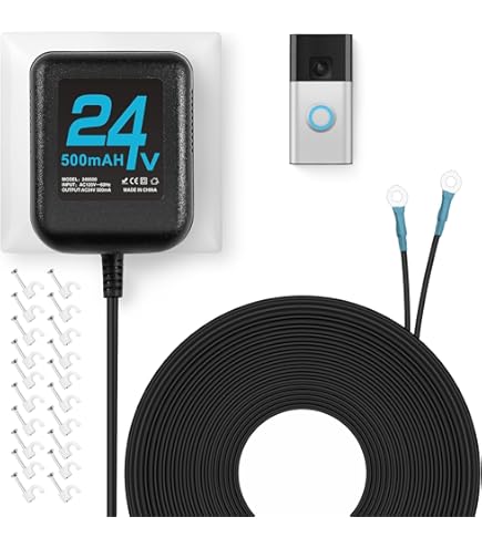 SingPad Power Adapter for Nest Doorbell, 18V Transformer Power