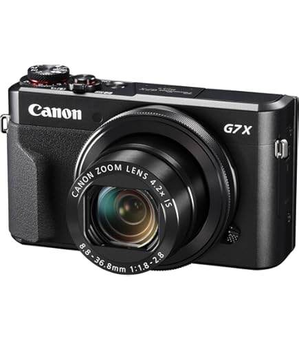 Amazon.com : Canon PowerShot G7 X Mark II Digital Camera w/ 1 Inch