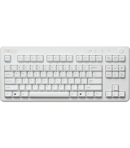 Amazon.com: Realforce Topre GX1 White TKL RGB Mechanical Keyboard