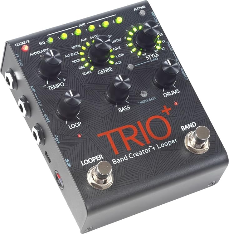 DigiTech TRIO+ - ひとりセッション・マシン「TRIO」にルーパー機能を