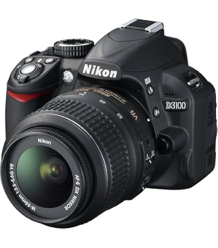 Amazon.com : Nikon D3100 Digital SLR Camera with 18-55mm NIKKOR VR