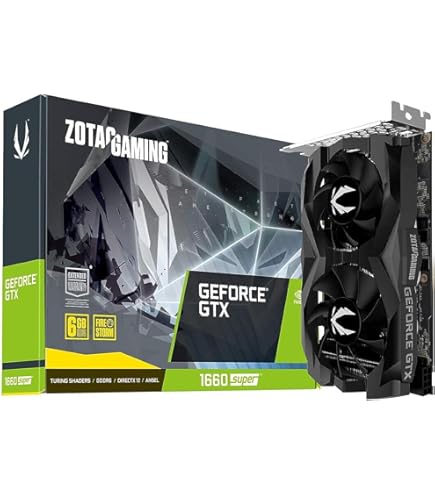 Amazon.com: ZOTAC Gaming GeForce GTX 1660 Super 6GB GDDR6 192-bit