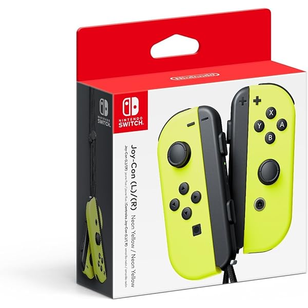 Amazon.com: Nintendo Joy-Con (L) neon red / (R) neon Blue : Video