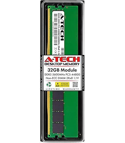 Samsung 32GB DDR5 4800MHz PC5-38400 CL40 UDIMM 2Rx8 Dual Rank 1.1V