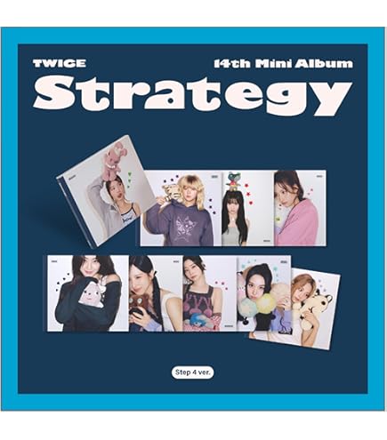 Amazon.com: TWICE STRATEGY 14th Mini Album Step 4 (Digipack) Ver