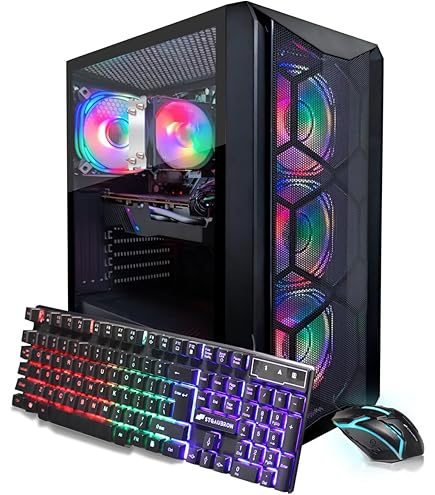 Amazon.com: STGAubron Gaming PC Desktop, AMD Ryzen 5 2600 up to
