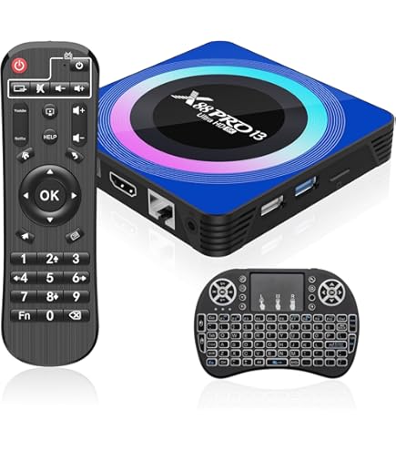 Amazon.com: Android TV Box 13.0, Android Box 4GB RAM 64GB ROM