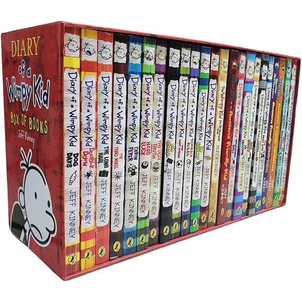 Diary of a Wimpy Kid Box Set Collection (10 Books) (Diary of a