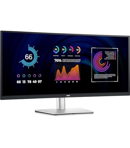 Amazon.com: Dell 34 Curved USB-C Hub Monitor P3424WE - 86.5cm (34