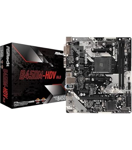 Amazon.com: ASRock B550M-HDV Socket AM4 Micro-ATX Motherboard