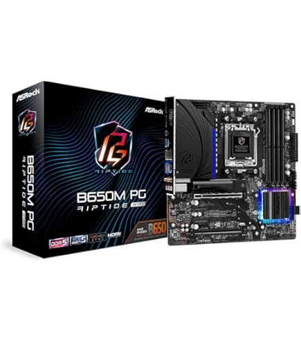 Amazon.com: ASRock B650M PG Riptide AMD Ryzen 7000 Series