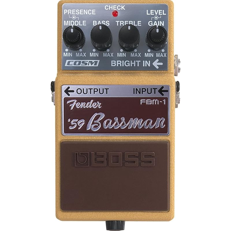 BOSS FBM-1 Bassman - 「フェンダー'59ベースマン」の太く透明感のある