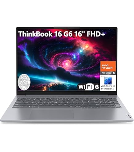 Amazon.com: Lenovo ThinkBook 16 Gen 7 Business Laptop (16