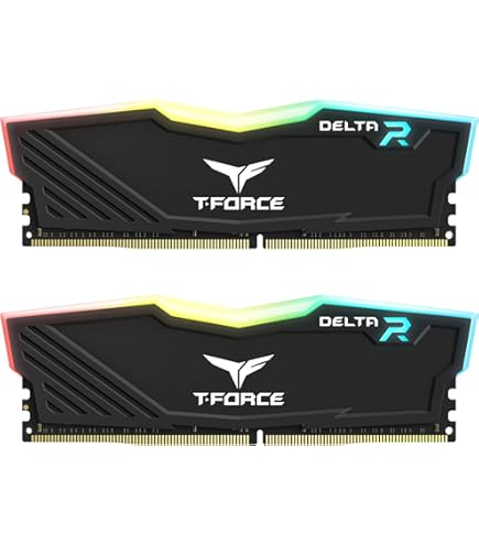 TEAMGROUP T-Force Delta RGB DDR4 32GB (2x16GB) 3600MHz Desktop