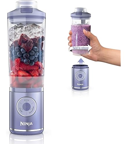Ninja Blast Max, Portable Blender + Twist & Go, Personal Smoothie