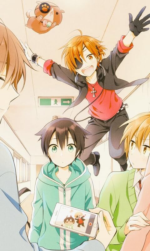 ぼくのとなりに暗黒破壊神がいます。 FVGA(480×800)壁紙 小雪芹,花鳥兜