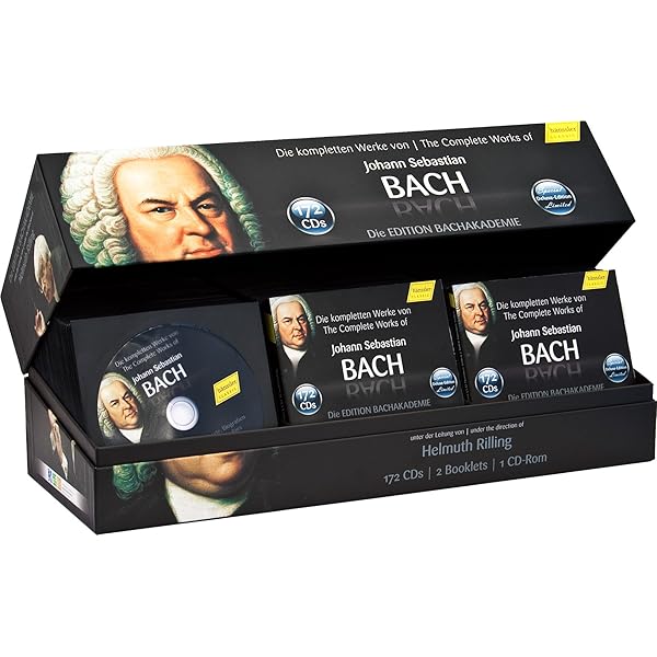 ⭐︎Bach Edition Complete Works 160 CD Box Bach: Complete Edition