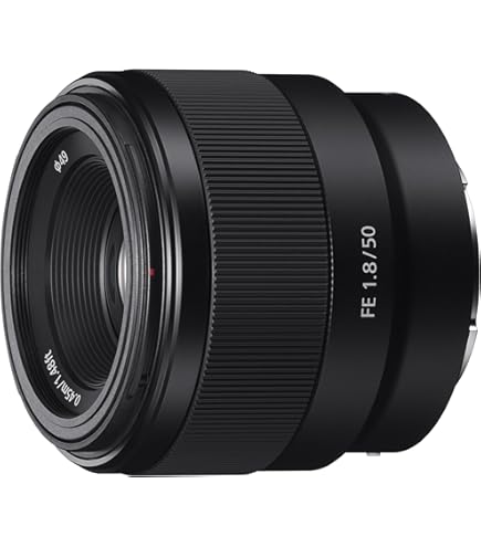 Amazon.com : Sony - FE 50mm F1.8 Standard Lens (SEL50F18F), Black