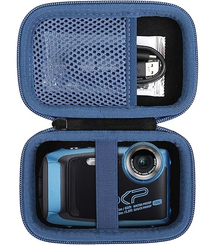 Amazon.com : FinePix XP140 Bundle W/SD Card - Sky Blue : Electronics