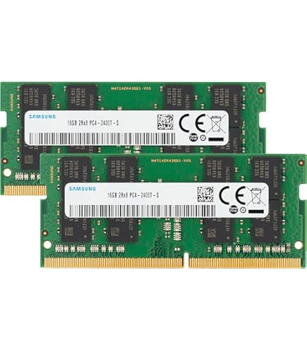 Samsung 16GB DDR4 2400MHz PC4-19200 (PC4-2400T) CL17 SODIMM 2Rx8