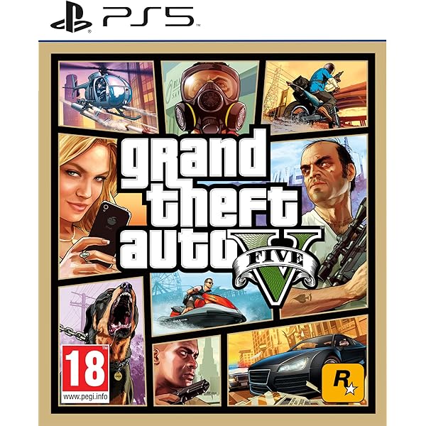 Take 2 Interactive Grand Theft Auto 5 (PS5): PlayStation 5: Video