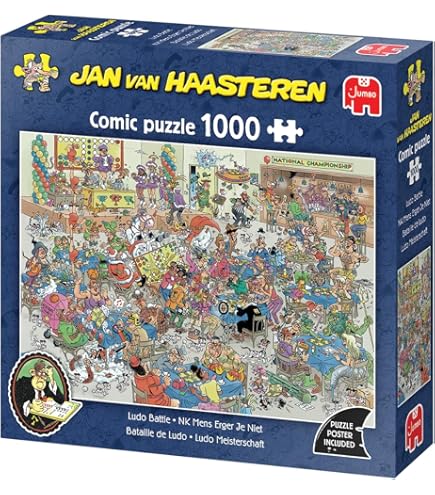Amazon.com: Jumbo Jan Van Haasteren The Park Puzzle (1000-Piece