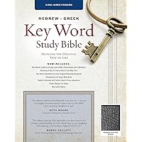 The Hebrew-Greek Key Word Study Bible: KJV Edition, Black Genuine