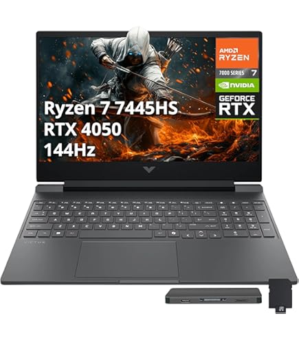 Amazon.com: HP Victus Gaming Laptop, 15.6-inch FHD IPS 144Hz, AMD