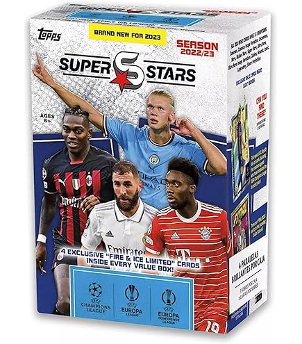 Amazon.com: 2021-22 Topps Bundesliga Soccer Hobby Box (24 Packs/8