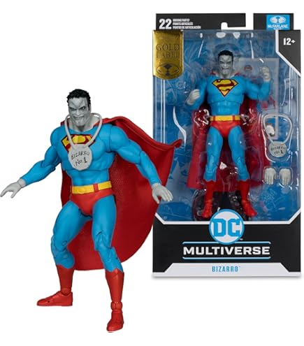 Amazon.com: DC super heroes SUPERMAN vs BIZARRO 2 pack target