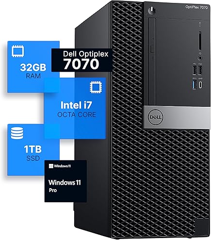 Amazon.com: Dell Precision 3630 Tower Desktop Computer | Intel i7