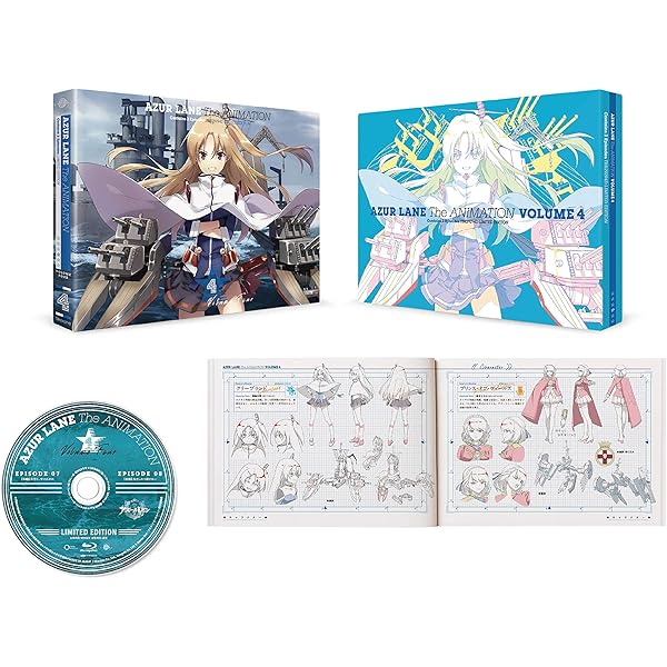 Amazon.com: Azur Lane The Animation Vol.6 Blu-ray (First Press