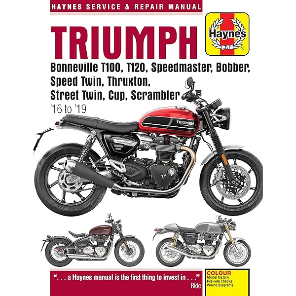 TRIUMPH MOTORCYCLE REPAIR SHOP & SERVICE MANUAL For BONNEVILLE