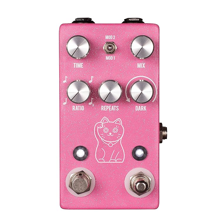 JHS Pedals Lucky Cat Delay - JHS Pedals「Pink Panther」を