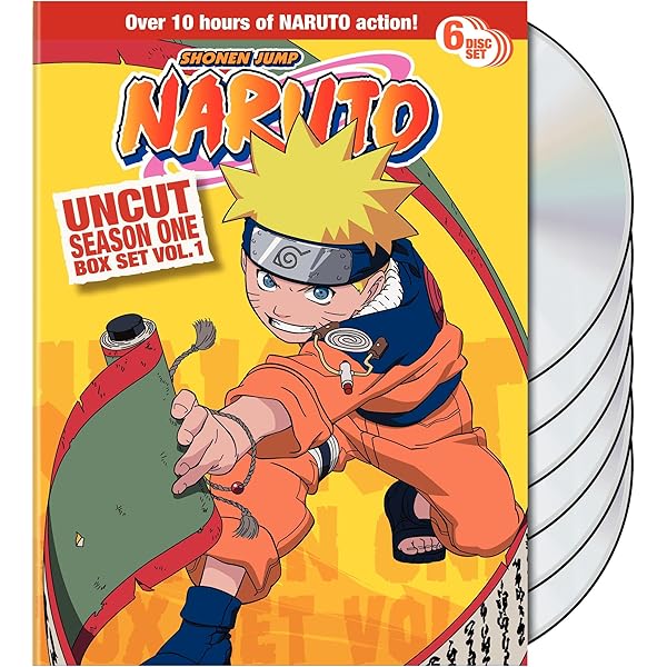 Amazon.com: Naruto Uncut Box Set: Season 3, Vol. 1 : Naruto