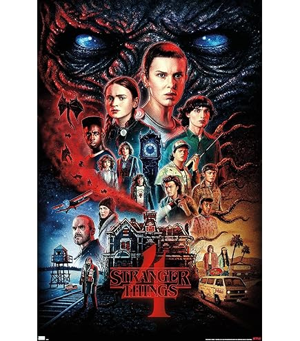Amazon.com: Pyramid International Stranger Things Poster with