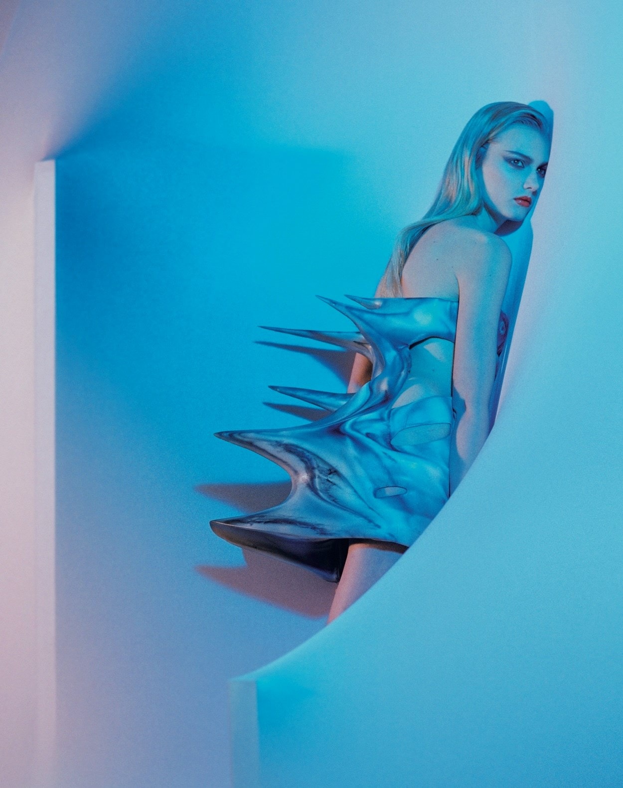 From the archive: Hussein Chalayan's gravity-defying SS09 shoot