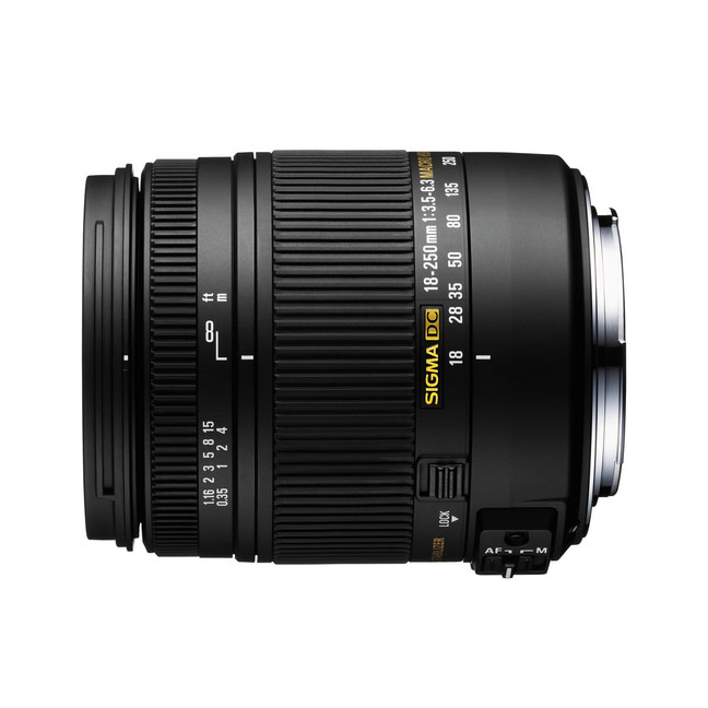 Sigma Non-Os 18-250 3.5-6.3 DC HSM | Henry's