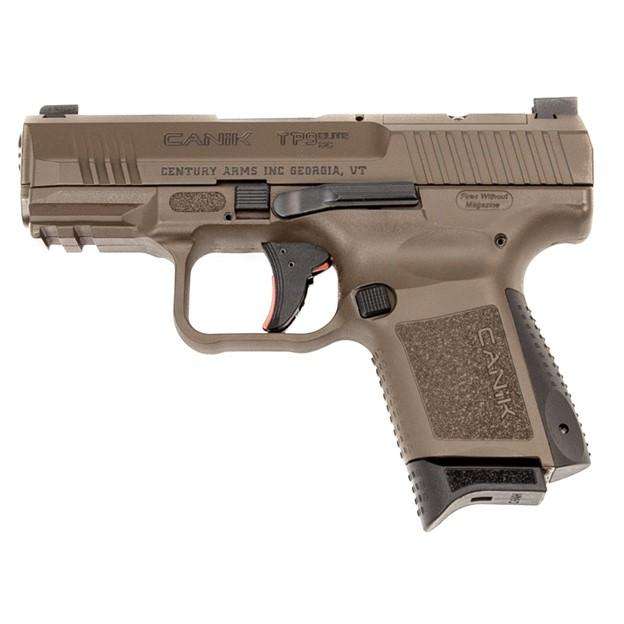 Canik TP9 ELITE SC 9MM 12RD 3.5inBBL DOT SIGHT PATRIOT BROWN BLEM