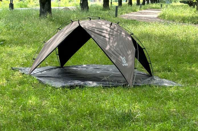 後悔しない逸品】DODの新作「サンシェード」は、テントとしても使えて