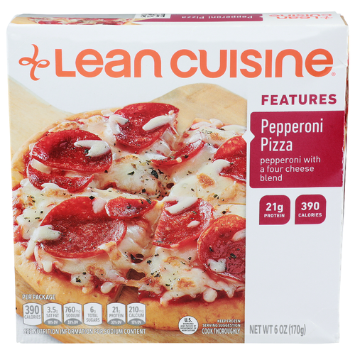 Lean Cuisine Pepperoni Pizza - 6 Ounce - Brookshire's