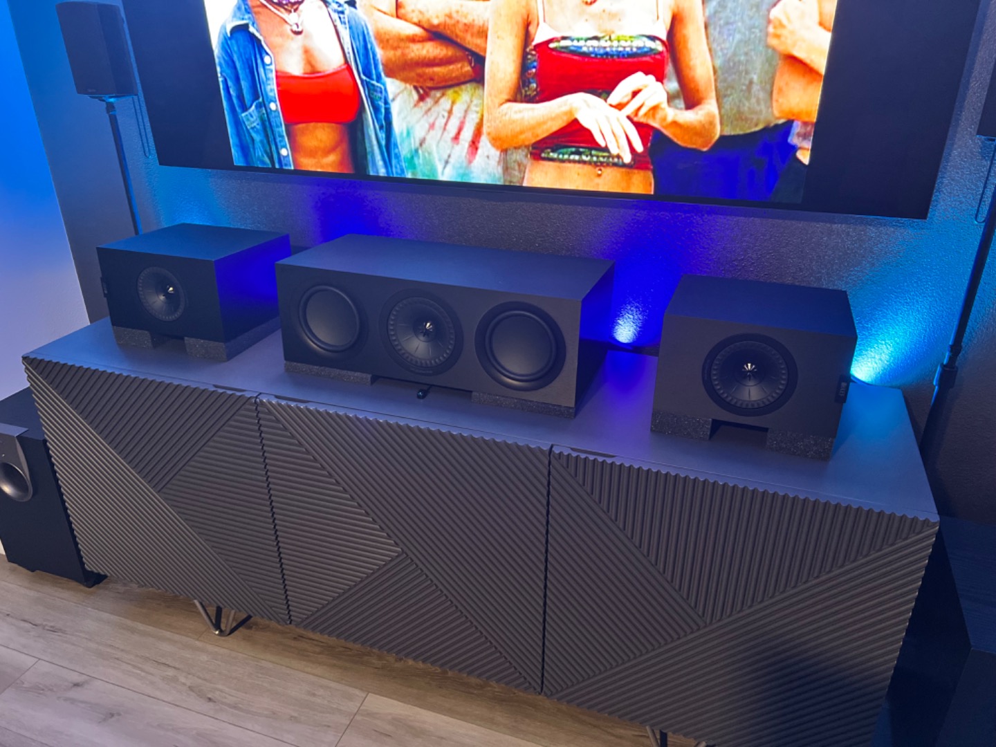 Customer Reviews: KEF Q650c (Satin Black) Center channel speaker