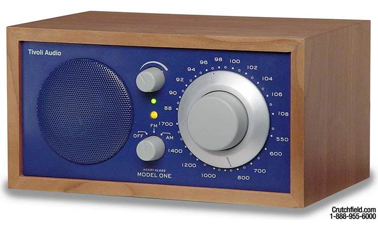 Tivoli Audio Model One (Cherry/Blue) Henry Kloss table radio
