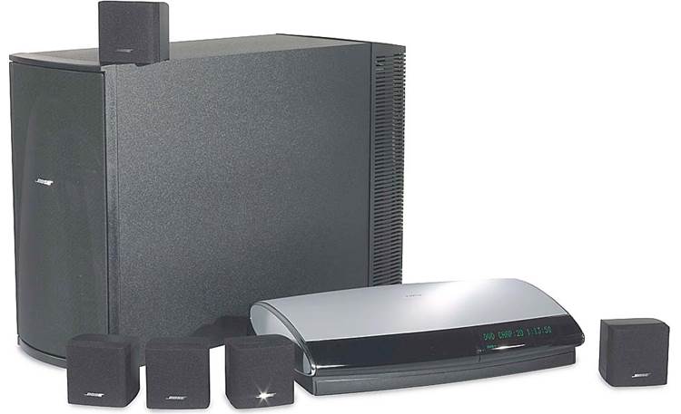 Bose® Lifestyle® 18 (black) DVD home theater system (black) at