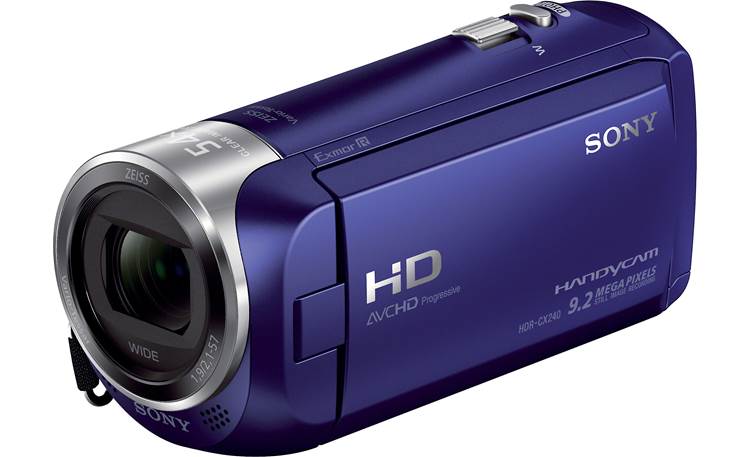 Sony Handycam® HDR-CX240 (Blue) High-definition camcorder (Blue